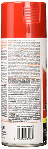 Rust-Oleum Acrylic Enamel 2X Spray Paint, Gloss Cherry Red - color: Gloss Cherry Red, size: 12 Ounce (Pack of 1)