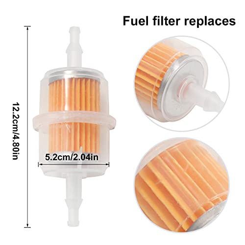 32 083 09-S Air Filter + 24 393 04-S Fuel Pump Replacement for Kohler KT610 KT620 KT715 KT725 KT730 KT735 KT740 KT745 19HP-26HP 7000 Series Lawn Mower w/32 083 10-S Pre Cleaner