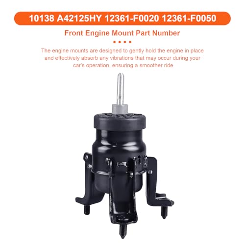 Engine Motor Mount Compatible with Toyota Camry 18-23/ Avalon 19-22 L4 2.5L,Lexus ES300H 19-25 L4 2.5L, Replacement for A42125HY A42126HY A42123 A42127,Set of 4 - size: Camry 2.5L 18-23