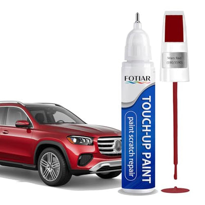 Touch Up Paint for Mercedes-Benz Mars Red 590 Paint Code Scratch Repair - color: 590 Mars Red