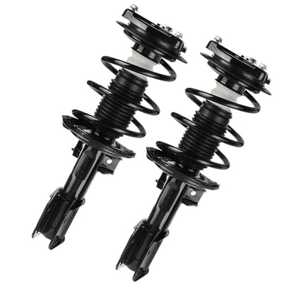 Detroit Axle - AWD Front Struts Sway Bar Links for Mercedes-Benz C230 C250 - size: 4QS501303/ sway kit