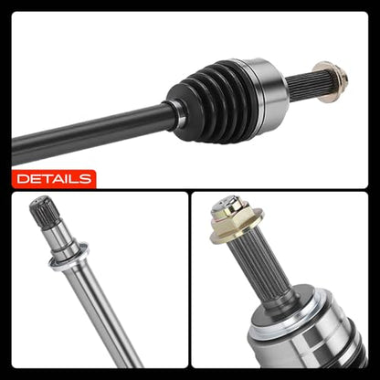 A-Premium Front Right Passenger Side CV Axle Shaft Assembly