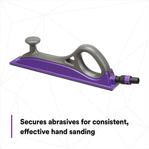 3M Hookit Dust Free Sanding Block, 05209, 70 mm x 396 mm - size: 70MM x 396MM