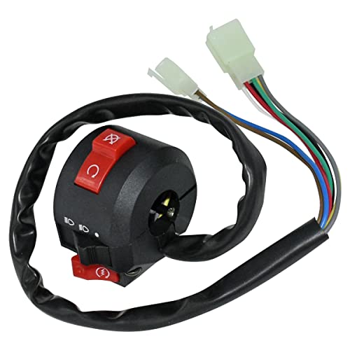 Handlebar Start ATV Kill Light Starter Switch Fit for 50 90 110cc 125cc ATV