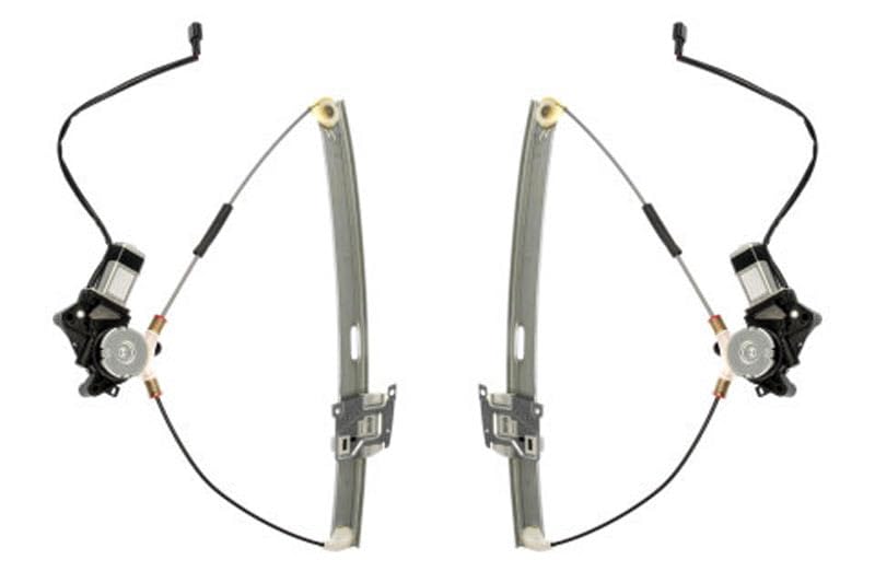TRQ Front Power Power Window Regulator & Motor Assembly Set - style: WRA50474