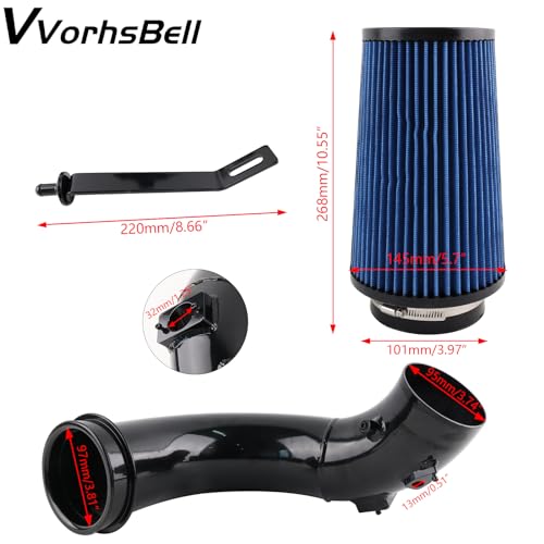 Cold Air Intake for 2007.5-2012 Dodge Ram 2500 3500 6.7L - size: 6.7L Cummins Diesel