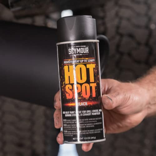 Seymour 16-1202 Hot Spot High Temperature Paints, White - color: White