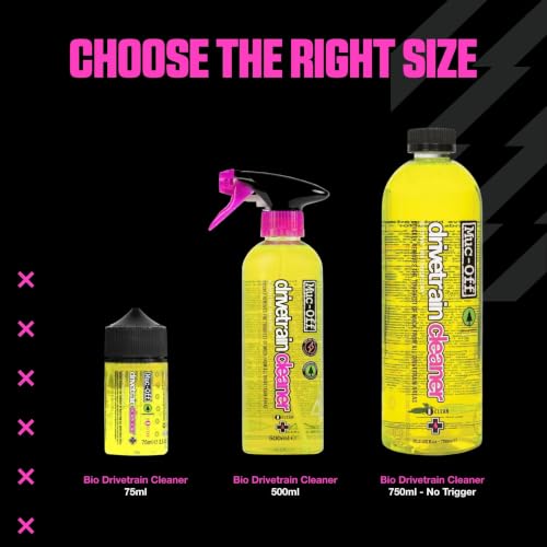 Muc-Off Drivetrain Cleaner & Degreaser Spray - size: 17 Fl Oz (Pack of 1)