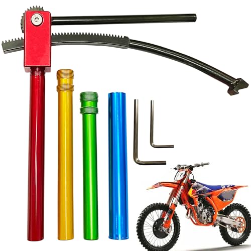 Dirt Bike Tire Changing Tools Complete Package for Motocross Enduro Compact Dirt Bike Tire Changer for 16" to 21" Wheels Quick Easy Mount 15mm to 25 mm Axles (Puller kit) - style: Puller kit