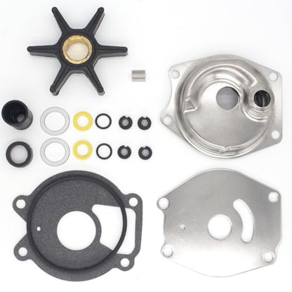 99157T2 Outboard Water Pump Impeller Kit for Mercury Mariner 13.5-25 HP - size: Mercury 13.5-25 HP with Housing