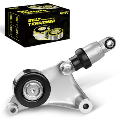 Oktiger 38216 Belt Tensioner Assembly with Pulley for Toyota Camry 2002-2006, for Rav4 2001-2003 2.0L/2004-2005 2.4L, Highlander 2001-2007, Solara 2002-2006, for Scion Tc 2005-2010, OE#1660128021 - size: 38216