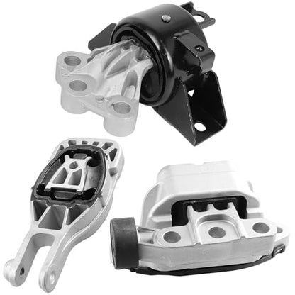 Engine Motor & Transmission Mount fit for 12-19 Chevy Sonic L4 1.4L Manual - size: 2012 -2019 for Chevy Sonic L4-1.4L Manual