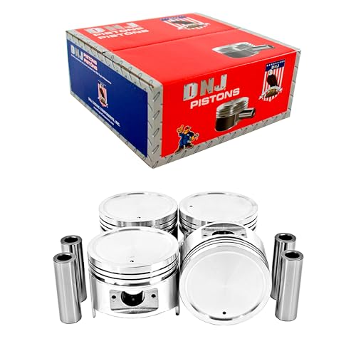 DNJ P305 Piston Set Standard for 1988-1992 Isuzu Amigo, Pickup, Rodeo 2.6L L4 8V SOHC 2559cc - size: 1. Standard (STD)
