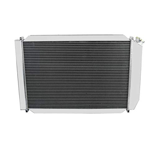 ALLOYWORKS 3 Row Core Aluminum Radiator+ Shroud Fan+ Relay Fits for 1979-1993 Ford Mustang LX GT SVT 87 88 89 90