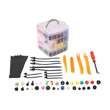 1240PCS Car Retainer Clips & Fasteners Kit