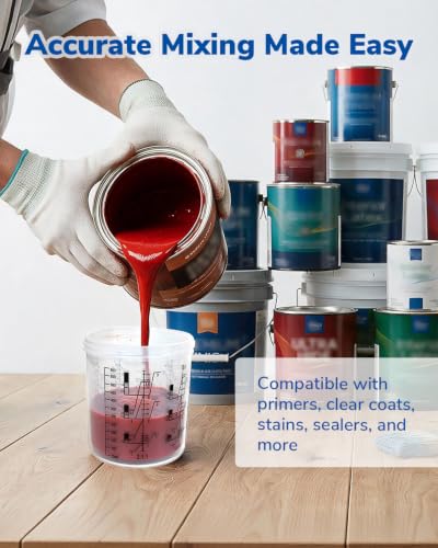 ROBLOCK 600ML Disposable Paint Cup System for HVLP Spray Gun - size: 600ML