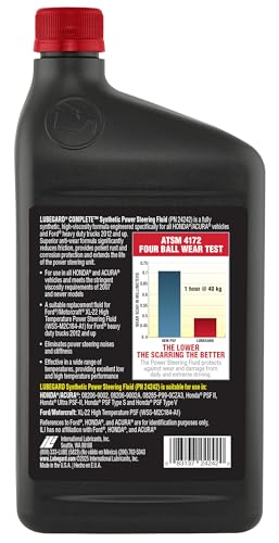 Lubegard 24242 COMPLETE Synthetic PSF for Honda and Acura, , 32 Ounces - size: 1 Quart
