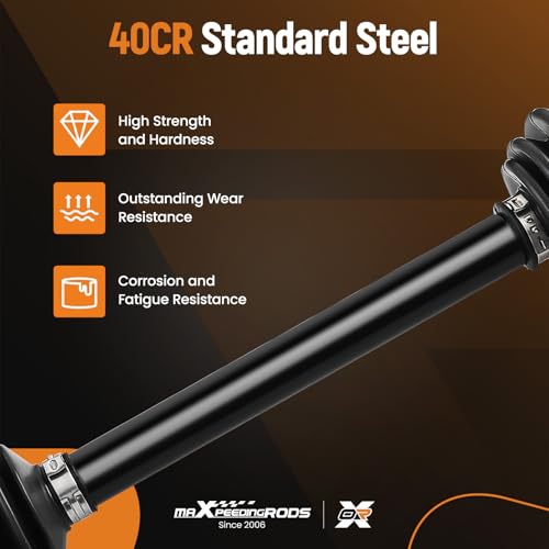 maXpeedingrods Front Left and Right CV Axle Shaft for Nissan Rogue 66-6285 - size: for 66-6285