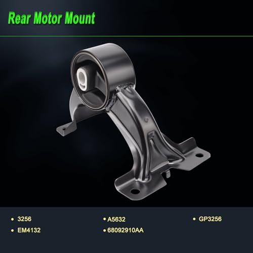 Engine Motor Mount Compatible with 2011-2019 Dodge Journey 3.6L FWD - size: 2011-2019 Journey 3.6L
