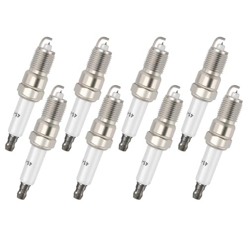 Iridium Spark Plugs Bujias Compatible with Chevy Silverado 1500 1999-2009 for Tahoe 2008 Compatible with GMC Sierra 1500 1999-2008 for Yukon 2003-2008 Replaces 41-962 19299585 12192192 AP5245 Set of 8 - style: 41-962