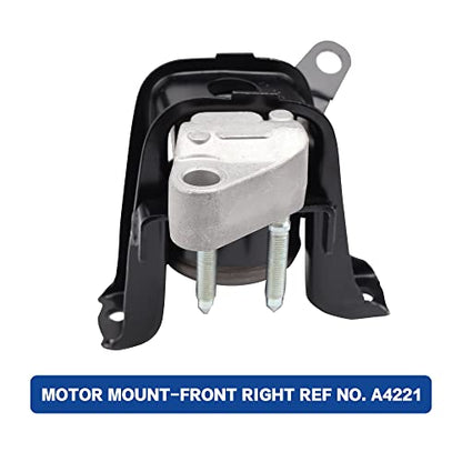 Engine Motor and Trans Mounts Compatible with 2003-2008 Corolaa（1.8L） - size: Toyota Corolla2003-2008