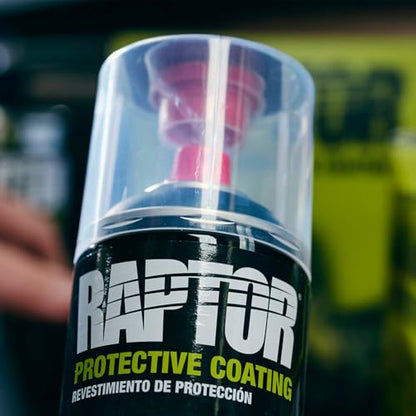 Raptor 2K Bedliner Aerosol, Protective Coating, 13.2 OZ - color: Basalt Gray