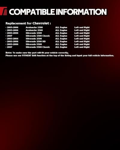 Torchbeam Headlight Assembly, Replacement for 2003-2006 Silverado 1500 - color: Smoke-Clear/2003-2006 Silverado