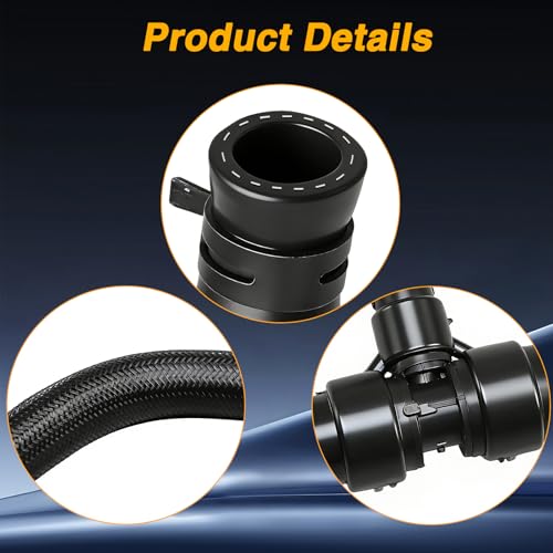HVAC Heater Hose Heater Supply Hose Compatible with Chrysler 300 2011-2020, Dodge Charger 2011-2021, Dodge Challenger 2011-2021 Replace# 55038163AI 55038163AE
