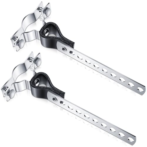 Geetery 4 Pcs Universal Exhaust Hangers Muffler Hanger, Rv Style, Silver - color: Silver, size: Rv Style