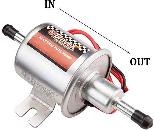 Bravex Electric Fuel Pump HEP-02A 12V Low Pressure 2.5-4 PSI Universal - color: HEP-02A (2.5-4 PSI)