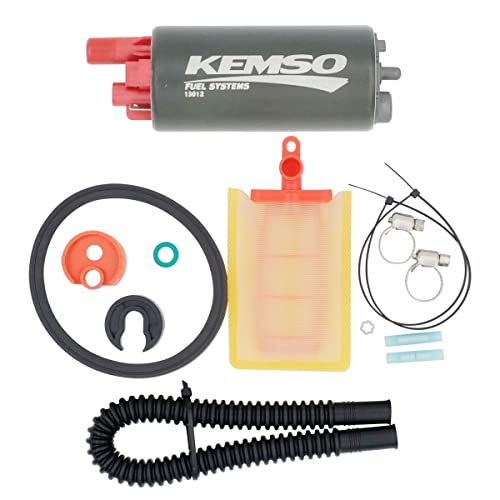 KEMSO 13012 High Performance Intank Fuel Pump for 2011+ Polaris RZR Ranger Scrambler Sportsman 570 800 850 900 1000/2015-2023 CAN-AM Outlander Defender Renegade Traxter - size: 13012