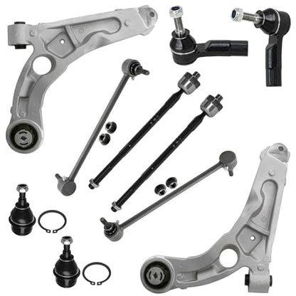 Detroit Axle - FWD Front End Kit for 14-18 Jeep Cherokee w/Off-Road Package - size: 10CS48070/10PC