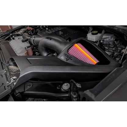 K&N NextGen Cold Air Intake System: High-Flow Cotton Filter: Compatible with 2021-2026 FORD F150; F150 Raptor; 50-2617 - style: NextGen