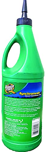 QuakerState Synchromesh Manual Transmission Fluid, 1 US Quart