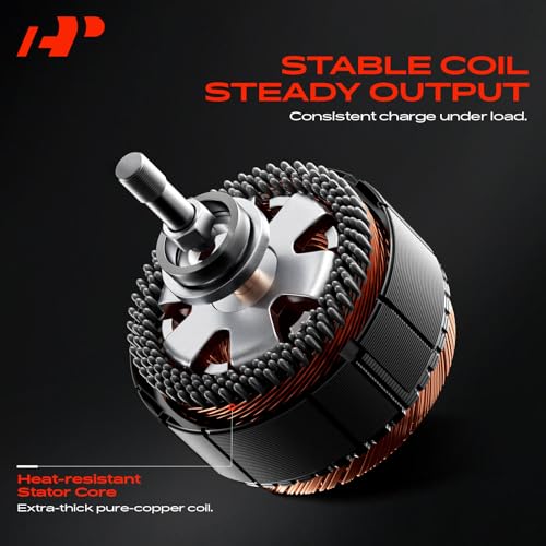 A-Premium Alternator, 12V 150A 6-Groove Pulley Clockwise