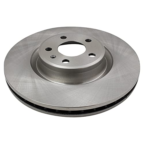 TRQ Front Ceramic Brake Pad and Rotor Set - style: BKA14582