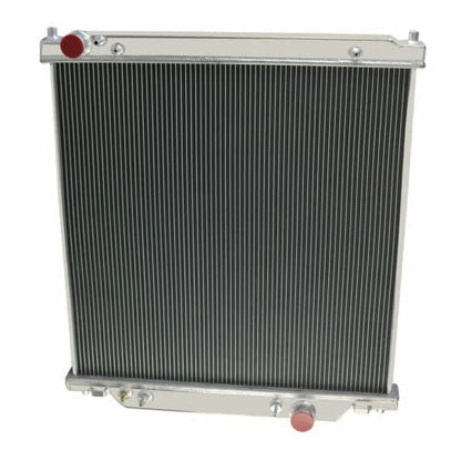 Radiator for 2003-2007 Ford Excursion F250 F350 F450 Super Duty Pickup Truck 6.0L Powerstroke V8 Diesel, 3 Row Full Aluminium Radiator + 2 x 14 Inch Fans + Shroud + Relay Kit - size: 3-Row Radiator Fan Relay Kit