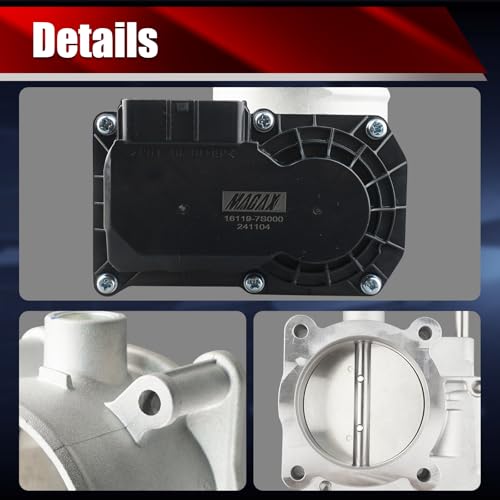 Electronic Throttle Body Assembly S20181 6E-0012 977-323 - size: S20181
