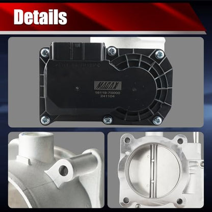 Electronic Throttle Body Assembly S20181 6E-0012 977-323 - size: S20181
