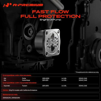 A-Premium Engine Oil Pump for 2.0L Petrol