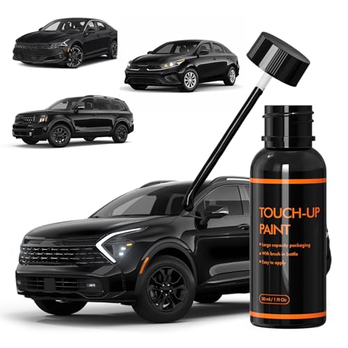 EB Ebony Black Touch Up Paint for Kia, Automotive Paints - color: EB Ebony Black