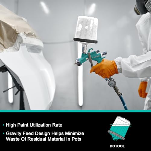 DOTOOL LVLP Air Spray Gun, Automotive Paint Gun Kit