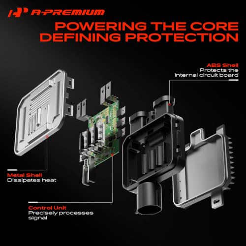 A-Premium Engine Radiator Cooling Fan Control Module