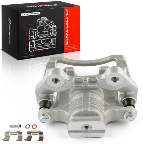 A-Premium Rear Right Passenger Disc Brake Caliper with Bracket - style: Rear Passenger