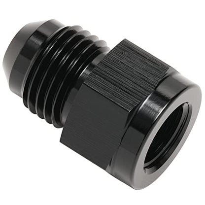 4AN Female to 6AN Male Flare Expander Fitting Adapter Aluminum Black - color: Black, size: 4AN Female to 6AN Male