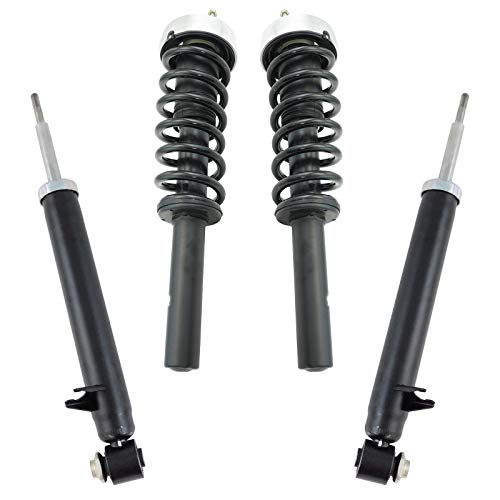 TRQ Front and Rear Complete Strut Assembly & Shock Absorber Kit Complete - style: SKA71049