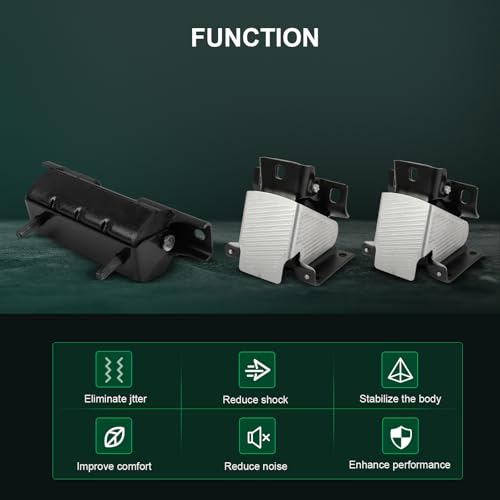 SCITOO Engine Motor Transmission Mount Set for Cadillac Escalade 2002-2006 - size: 2007 for GMC Sierra 2500 HD Classic 6.0L