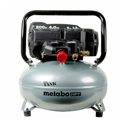 Metabo HPT Portable Pancake Air Compressor, 6 Gallon 200 PSI, EC914S - style: 6-Gallon Pancake, 200 PSI