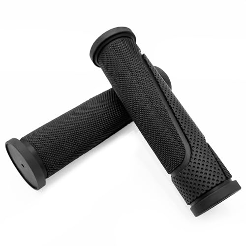 Bike Handlebar Grips, Replacement Bicycle Grips, Bike Handle Bar Wraps for Mountain, MTB, BMX, Beach Cruiser, Kids Bikes, Soft Non-Slip-Rubber Hand Grip Comfortable Ergonomic - style: Standard