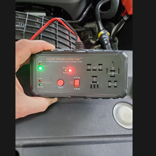 Automotive Relay Tester, Car Battery & Alternator Test Kit 12V